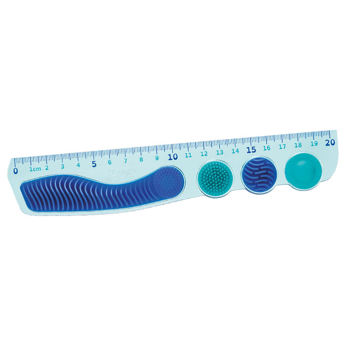 Maped Kidy Learn 20cm Ruler Shatterproof Removable Sensory Touch