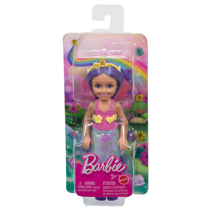 Barbie Chelsea Unicorn with Purple Hair 6" Doll 
