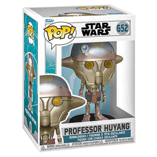 Funko Pop! Star Wars: Ahsoka: Professor Huyang Bobblehead Figure #652