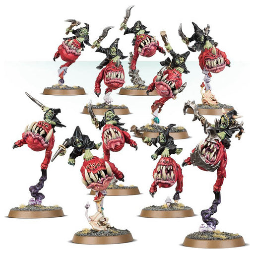 Warhammer Age of Sigmar: Gloomspite Gitz: Squig Hoppers Citadel Miniatures Set