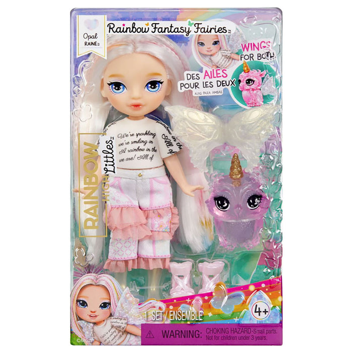 Rainbow High Littles: Rainbow Fantasy Fairies Opal Raine Doll