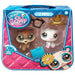 Littlest Pet Shop 2 Pets Series 5 G7 #417 Beaver & #418 Otter Figures