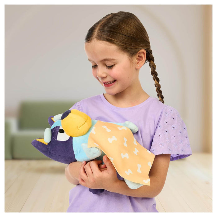 Bluey Sleepytime Bluey Soft Toy with Sond Effects