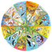 Gibsons RSPB Birds of the Year 500 Piece Circular Jigsaw Puzzle