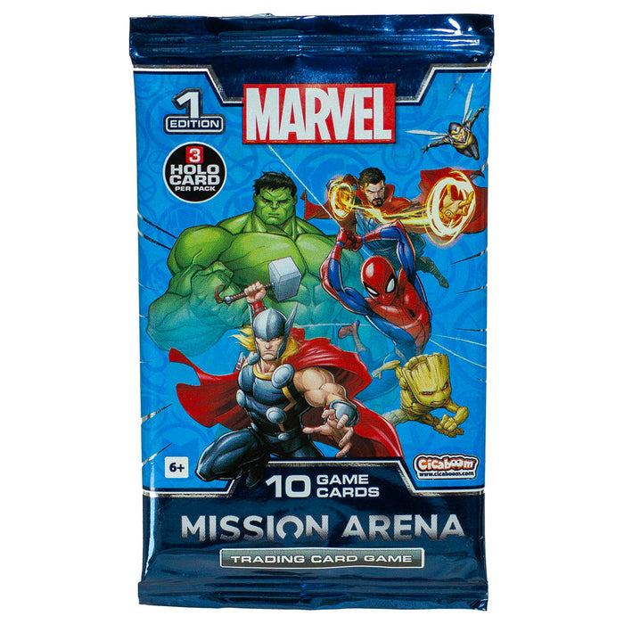 Marvel Mission Arena Trading Card Game Booster Pack