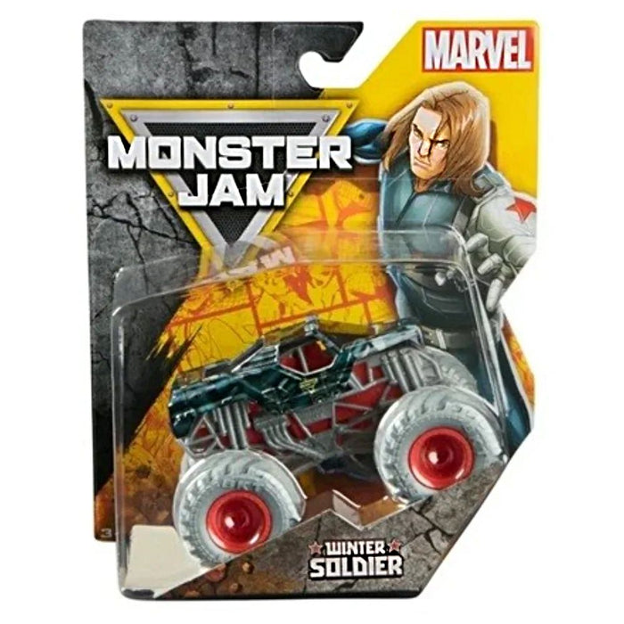 Monster Jam Marvel Winter Soldier Truck