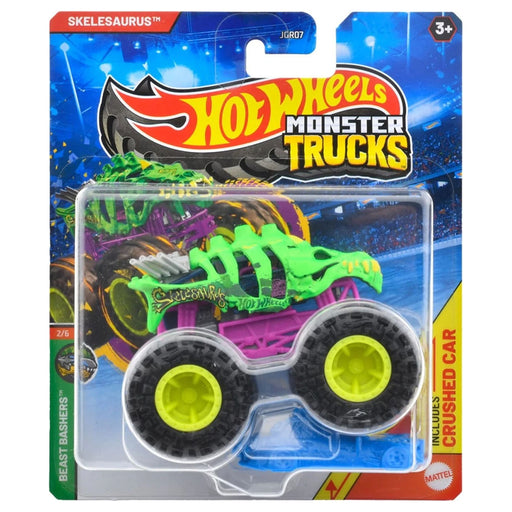 Hot Wheels Monster Trucks Skelesaurus 1:64 Vehicle
