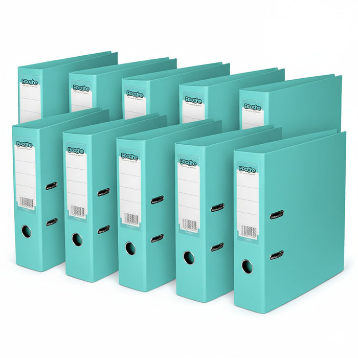 Lever Arch A4 File Aquamarine 10 Pack 