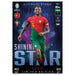 Rafael Leão Shining Star Match Attax Card