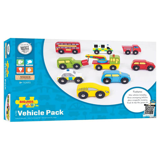 Bigjigs Rail Vehicle Pack