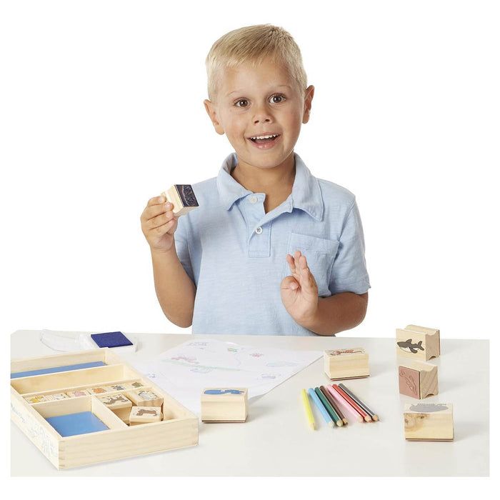 Melissa & Doug Animal Stamp Set