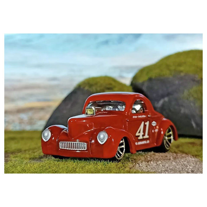 Hot Wheels Silver Series: Salt Flat Racers 1941 Willys Car (3/5)