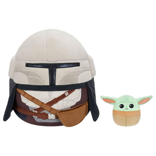 Squishmallows Star Wars: The Mandalorian & Grogu Plush