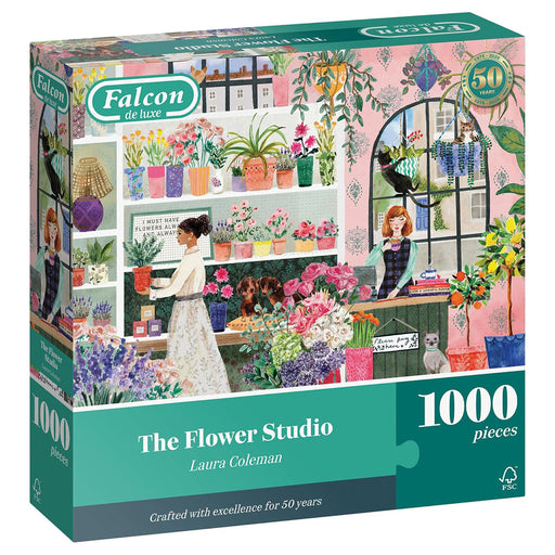 Falcon de luxe The Flower Studio 1000 Piece Jigsaw Puzzle