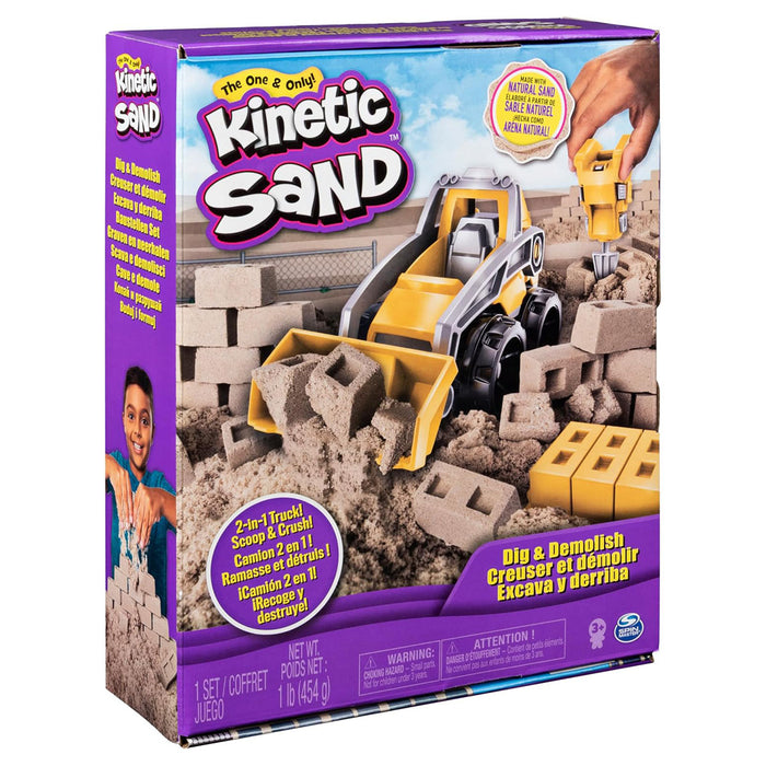 Kinetic Sand Dig & Demolish Set
