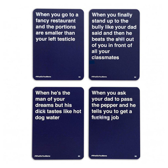 What Do You Meme? NSFW Expansion Pack Card Game