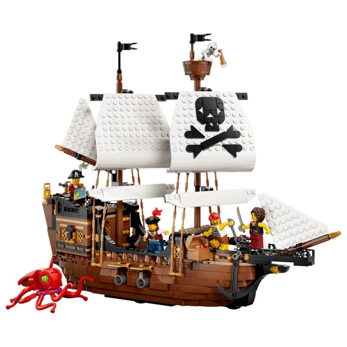 LEGO Creator 3 in 1 Iconic Pirate Ship Building Set