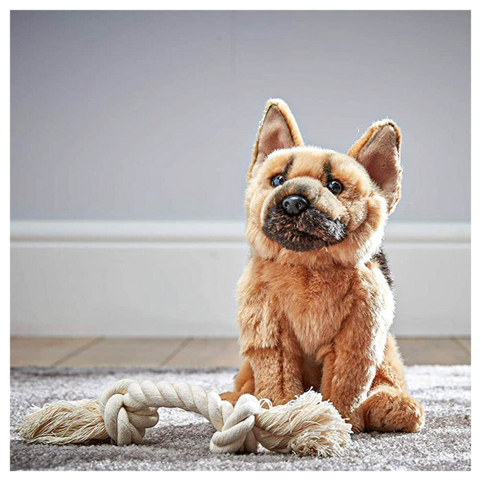 Living Nature German Shepherd Dog 21cm Soft Toy