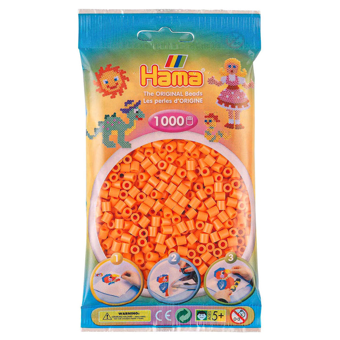 Hama Midi Beads Apricot 1000 Piece Pack