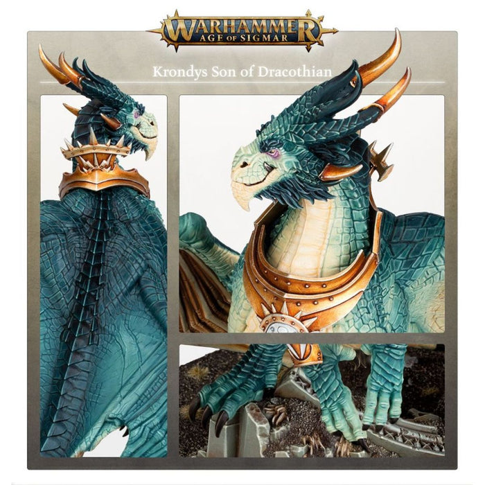 Warhammer Age of Sigmar: Stormcast Eternals: Krondys, Son of Dracothion Miniature