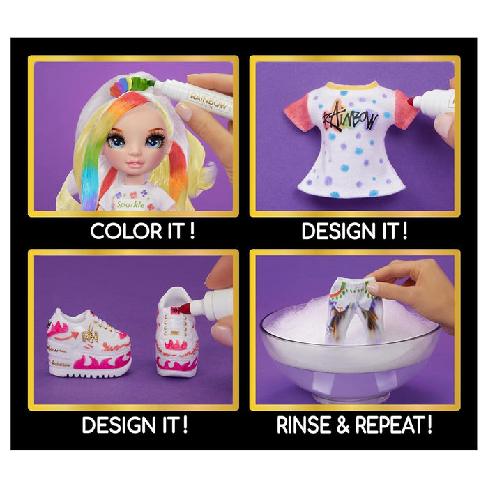 Rainbow High Colour & Create Doll