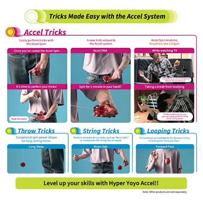 Hyper Yoyo Accel Origin Dragonic Red 