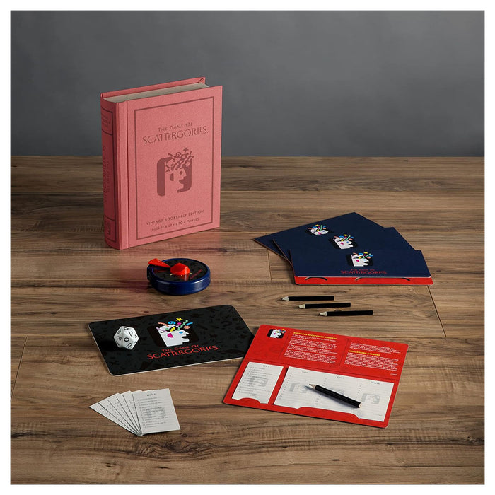 Scattergories Vintage Bookshelf Edition Game