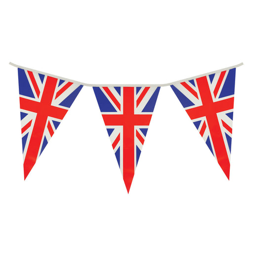 Henbrandt Union Jack PVC Bunting 7m (25 Pennants)