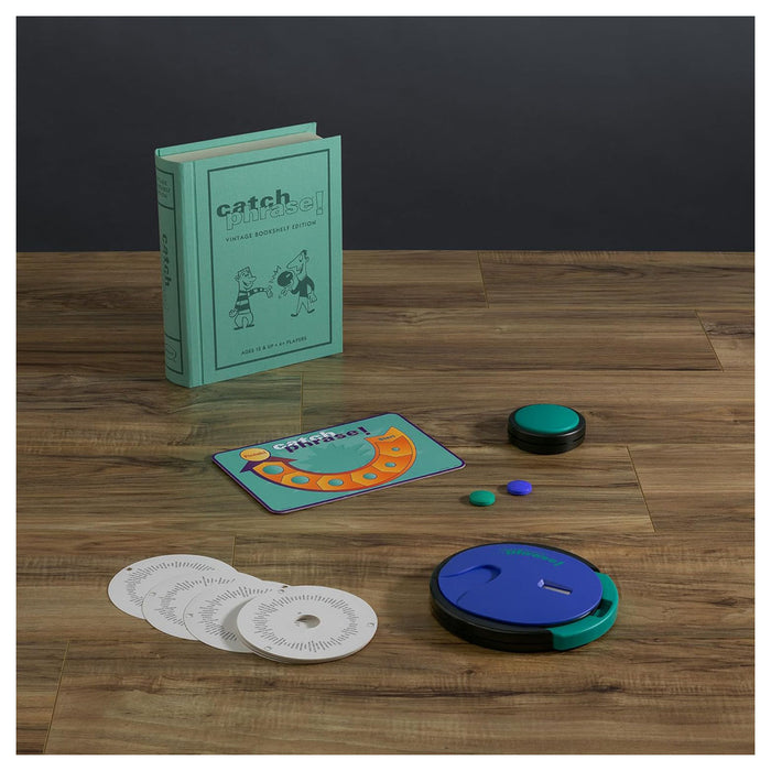 Catch Phrase! Vintage Bookshelf Edition Word Game