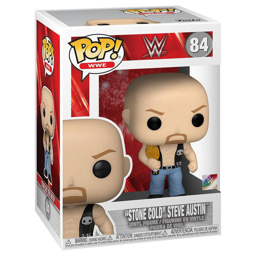 Funko Pop! WWE: 'Stone Cold' Steve Austin with Belt Vinyl Figure #84