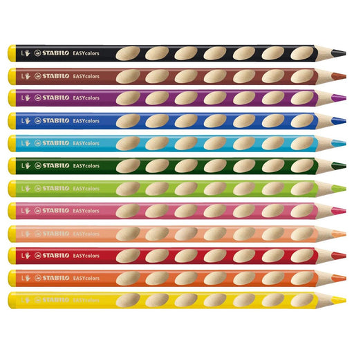  STABILO EASYcolours 12 Pencils Left and Right Handed