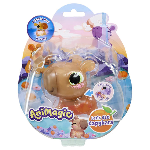 AniMagic Let's Go Capybara Brown Figure