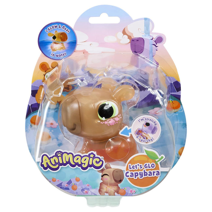 AniMagic Let's Go Capybara Brown Figure