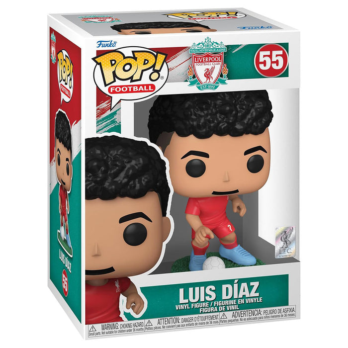 Funko Pop! Football: Liverpool FC: Luis Diaz Vinyl Figure #55