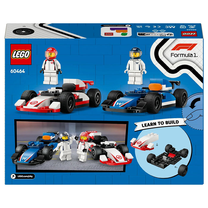 LEGO City F1 Williams Racing & Haas F1 Race Cars Buiding Set
