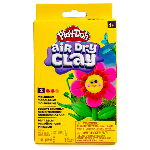 PlayDoh Air Dry Clay Buddy Peg Box Flower