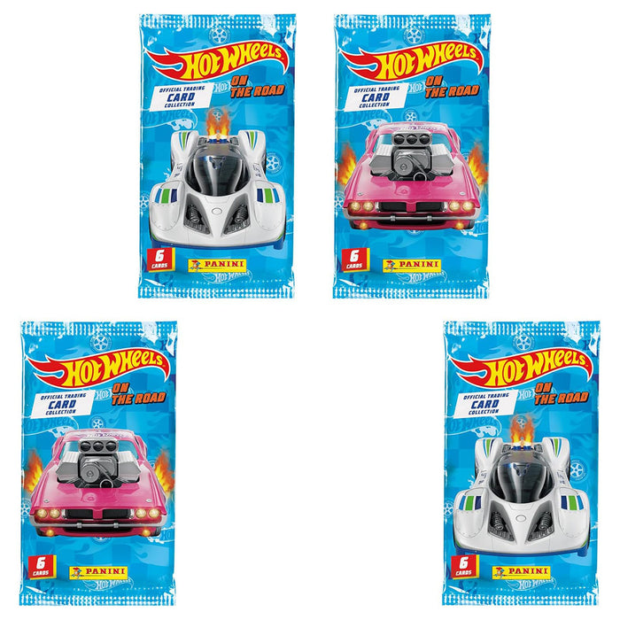 Panini Hot Wheels On The Road Trading Card Collection Multiset