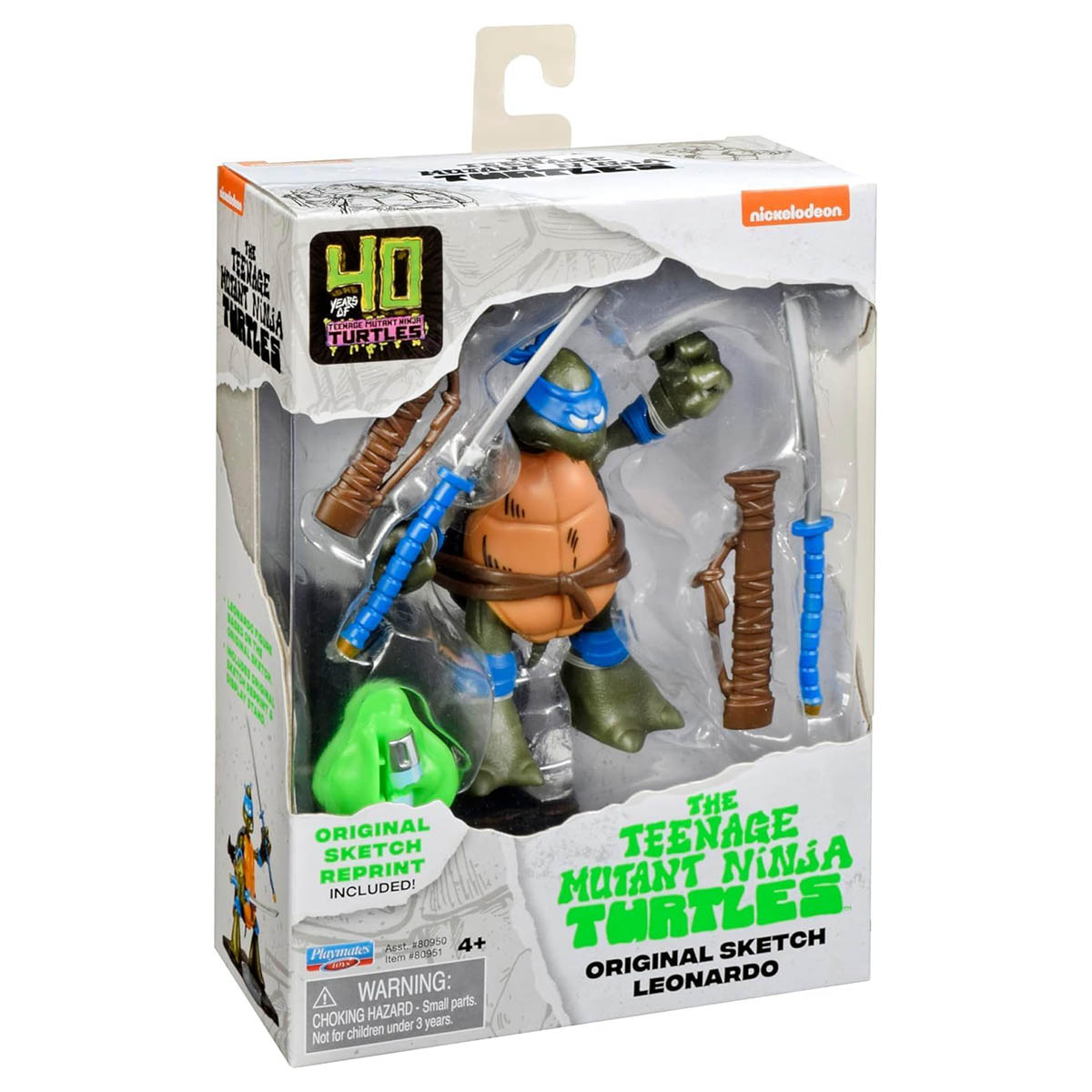 The Teenage Mutant Ninja Turtles Original Sketch Leonardo 40th