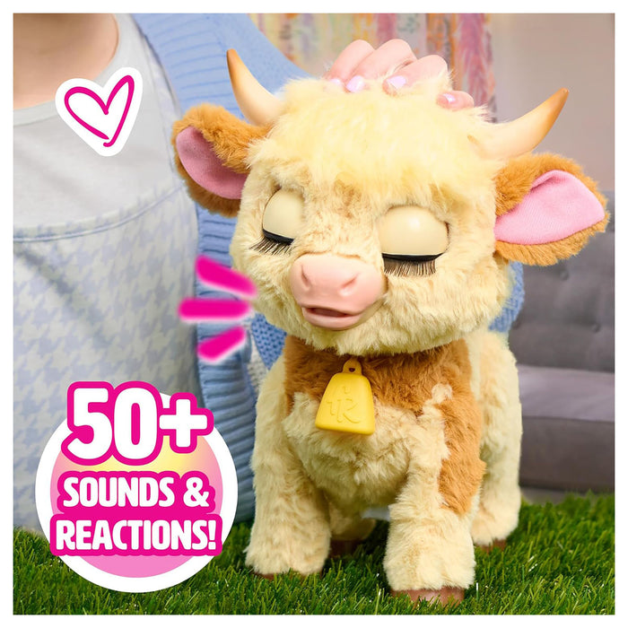 FurReal Maggie the Feed & Follow Cow Interactive Pet