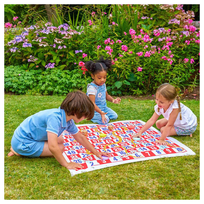 TP Wooden Giant Snakes & Ladders Set