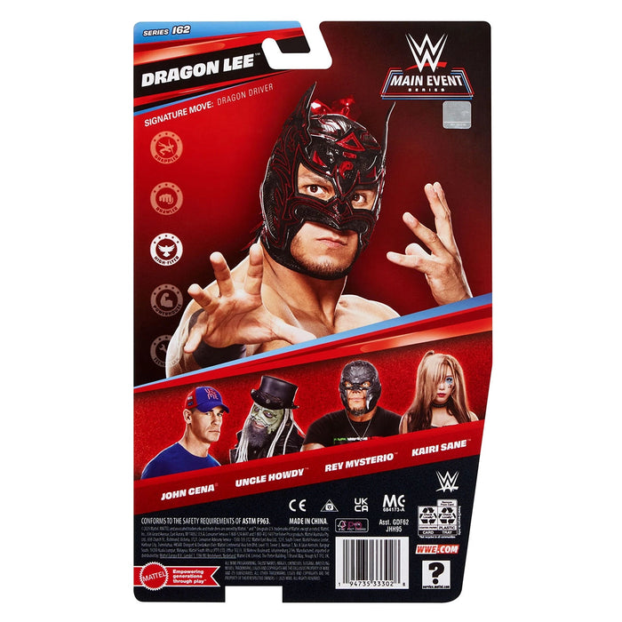 WWE Main Event Series Dragon Lee 6" Figure 