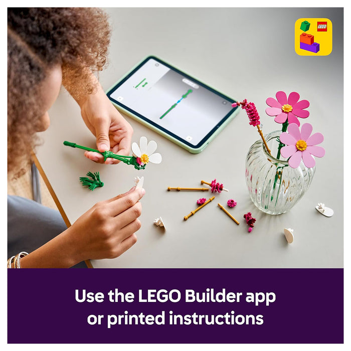 LEGO Botanicals Cosmos Flowers Building Set