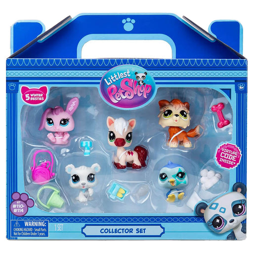 Littlest Pet Shop Winter Besties Collector Set Figures (5 Pack)