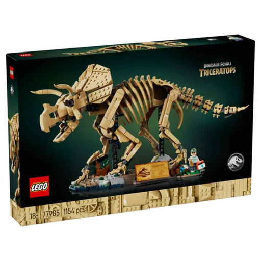 LEGO Jurassic World Dinosaur Fossils Triceratops Building Set