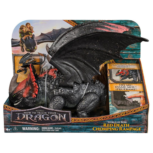 How to Train Your Dragon: Red Death Chomping Rampage Figure
