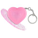 Mini Glam Heart Glitter Balm Better Grape Than Never Keychain