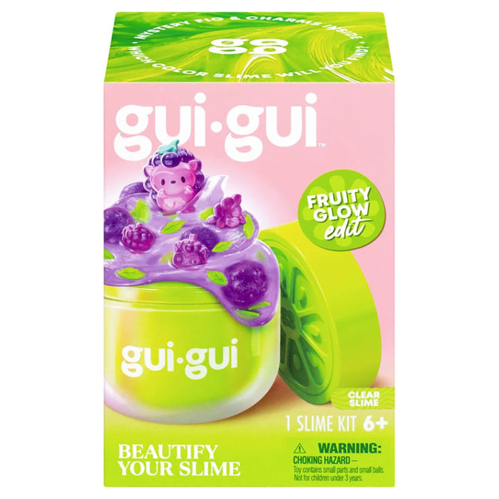Gui Gui Fruity Glow Edit Clear Slime