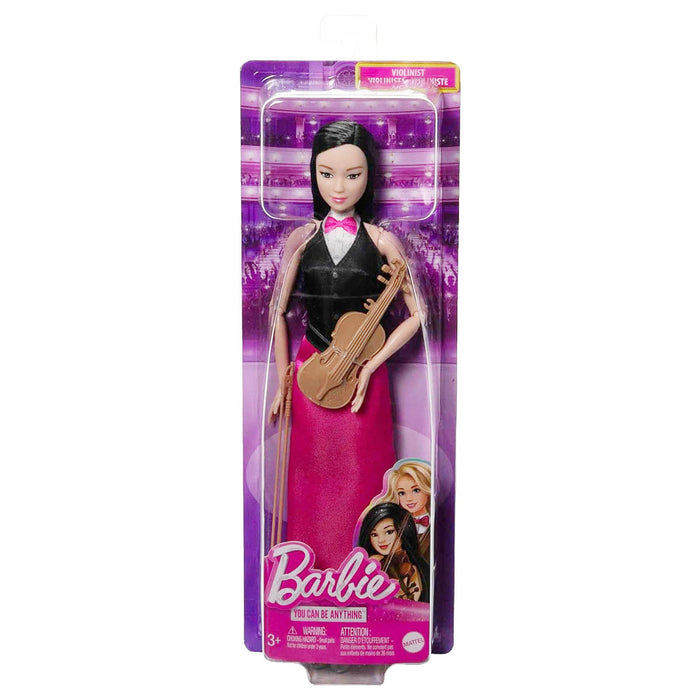 Barbie You Can Be Anything Violin Player Doll 