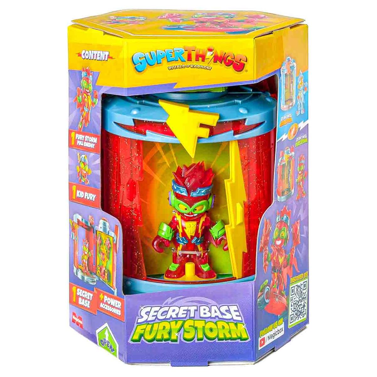 SuperThings Rivals of Kaboom: Secret Base Fury Storm Playset — Booghe