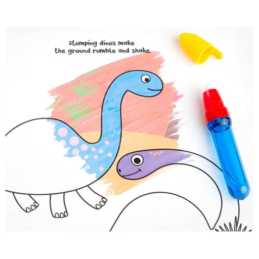 Magic Painting Dinosaurs Book